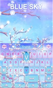 Blue Sky GO Keyboard image