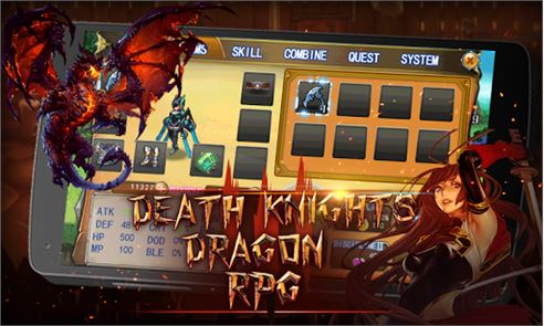 Death Dragon Knights RPG image