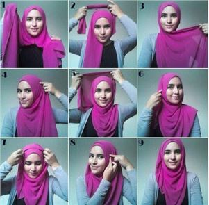 Hijab Styles Step By Step image