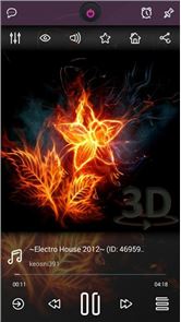 Reproductor de música de la imagen 3D Pro