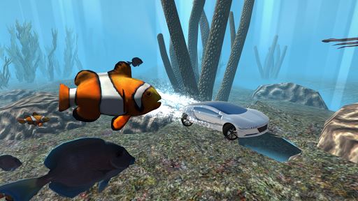 imagem Car Simulator Submarine voando