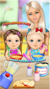 Sweet Baby Girl Twin Sisters image