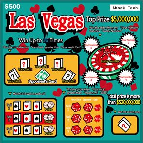 Las Vegas Scratch Ticket image