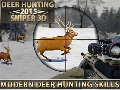 Deer Hunting - 2015 Sniper imagem 3D