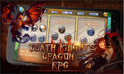 Death Dragon Knights RPG image