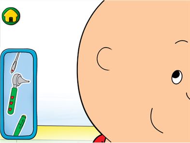 Caillou Check Up - imagem Doutor