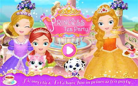 Princesa Libby: imagen de la fiesta del té