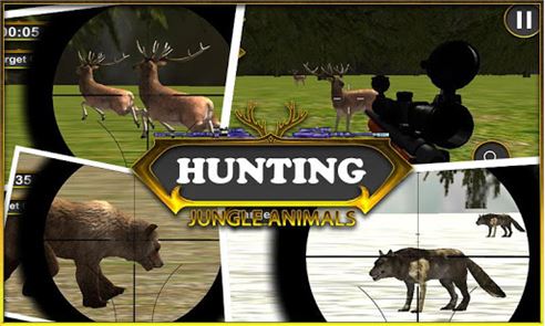 hunting Jungle Animals image