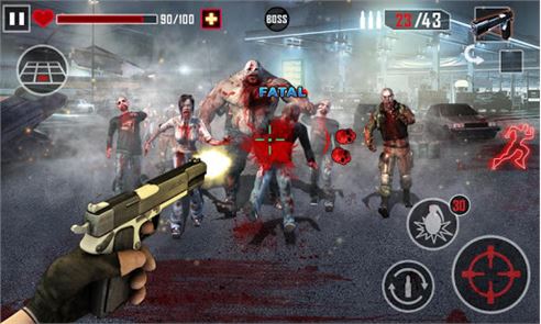 la imagen del asesino del zombi