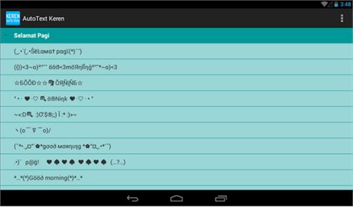 Auto Text Keren for Android image