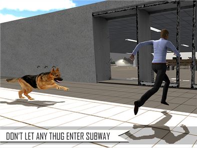Police Dog Subway Criminals image