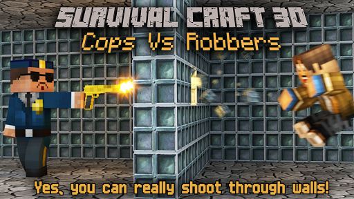 Cops Robber Survival Gun imagem 3D Vs