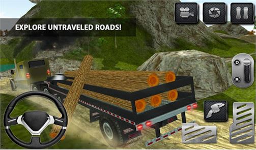 4x4 Logging Truck Real Driver image