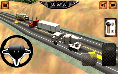 Construction Truck 3D image