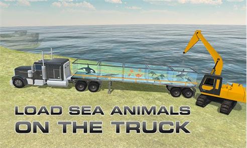 Transporter Truck Sea Animals image