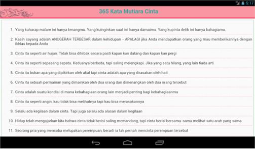 365 Kata Mutiara Cinta image