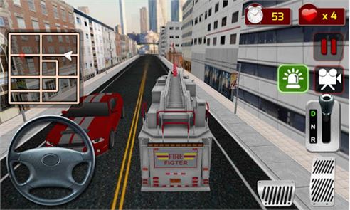 Bombeiro Truck Simulator imagem 3D