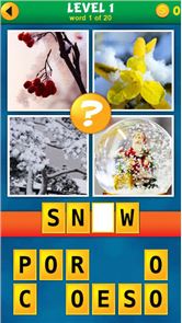 4 Pics 1 Word Puzzle Plus image