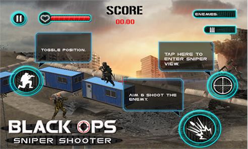 Black Ops Sniper Shooter imagem 3D