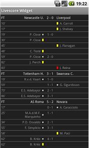 Football Livescore Widget image