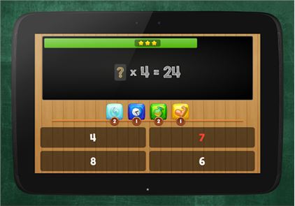 Tabla de multiplicación imagen Niños Matemáticas