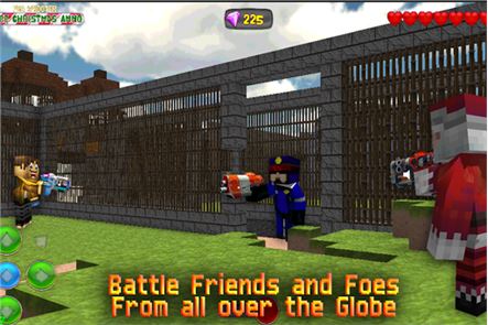 Cops Robber Survival Gun imagem 3D Vs