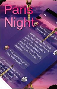 Paris Night Keyboard -Emoji image