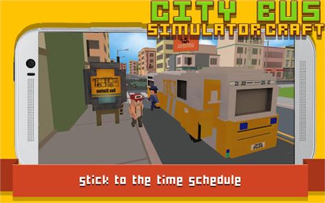 la imagen de la ciudad en autobús Simulador de artesanía