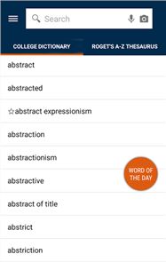 Webster's Dictionary+Thesaurus image