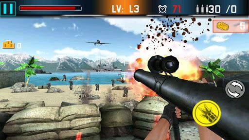 Shoot War：Gun Fire Defense image