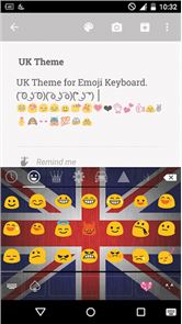 🇬🇧imagem Teclado Tema UK Emoji
