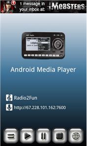 Media Player para a imagem Android