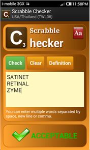 Scrabble Checker image