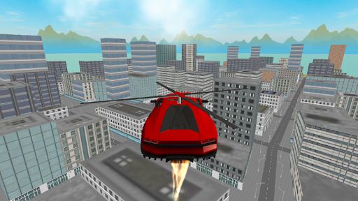 imagen 3D del coche de San Andrés helicóptero