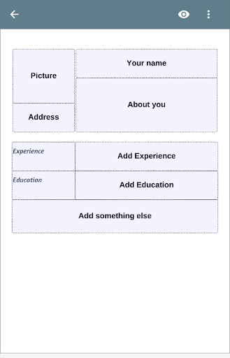 Résumé App image