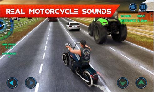 Moto Race imagen Tráfico