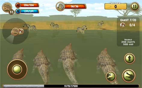 Wild Crocodile Simulator 3D image