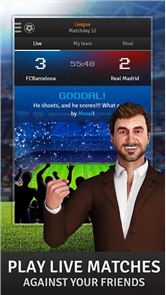 Golden Manager - Imagen partido de fútbol