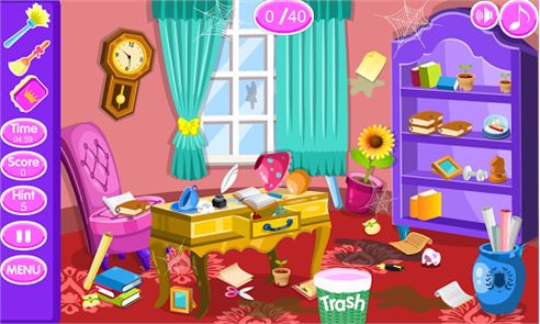 Princess room cleanup image