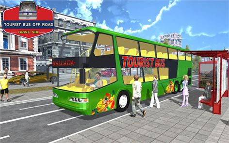 Tourist Bus Off Road Drive Sim image