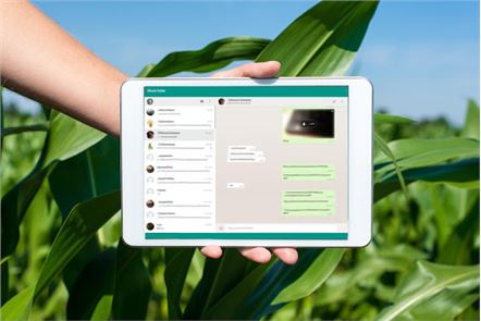 Mensageiro Tablet imagem WhatsApp para