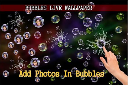 Foto imagem Bubbles Live Wallpaper