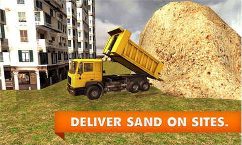 imagem Areia Escavadeira Truck Simulator