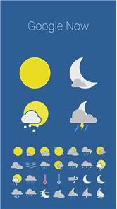 COLOR WEATHER ICONS FOR HDW image