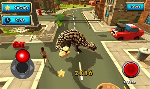 Dinosaur Simulator: imagem Dino Mundial