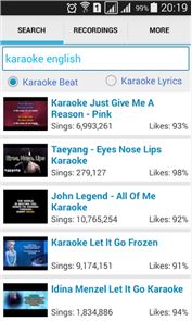 imagem Karaoke simples registro