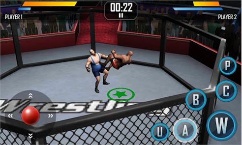 imagen 3D real de lucha