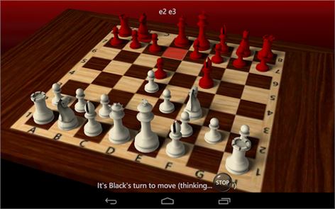 3D imagem Jogo de xadrez
