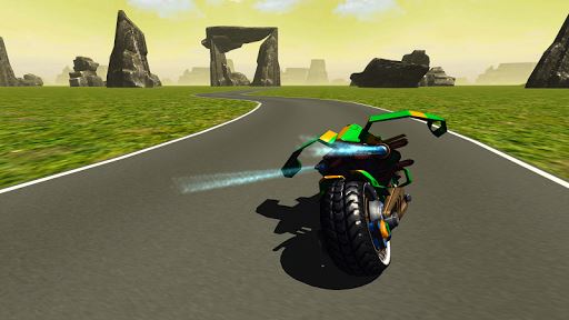 Flying Motorbike Stunt Rider image