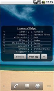 Football Livescore Widget image